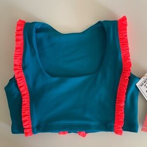 NEW Tiger Friday Dancewear Faye Reversible Crop Top Cyclone Child XL
